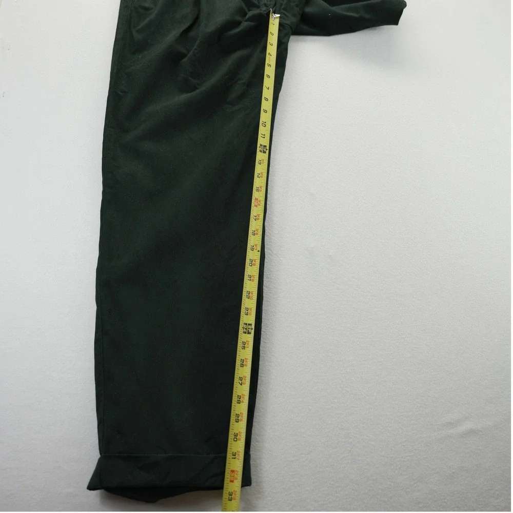 Polo Ralph Lauren‎ Hammond Pant Mens 36x32 Black Double Pleated Cuffed Chinos